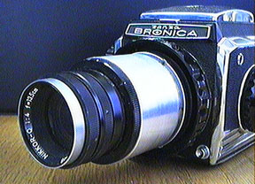 Bronica with Screw Thread Mount Homebrew 
Lens